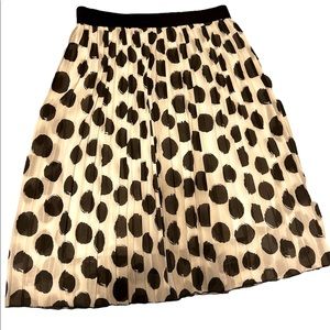 Metro wear micro pleat midi skirt